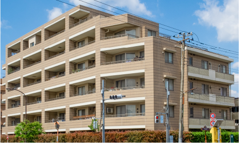 集合住宅の外観